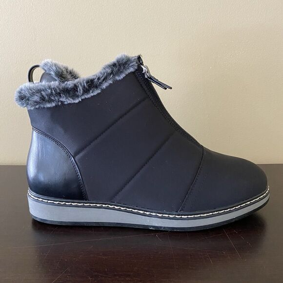 WHITE MOUNTAIN Women's Shoes Tamarin Puffer Ankle Bootie - Picture 3 of 7